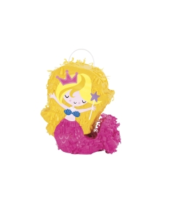 Piñata Mini Deco. Sirena 17X19cm