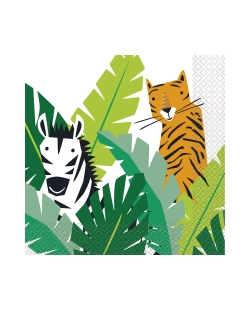 Servilletas 33 x 33cm Safari