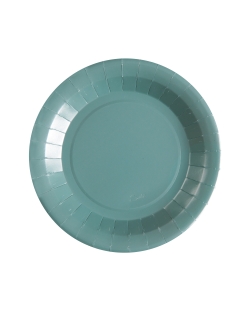 Platos redondo grande Eucalipto 22.5cm fibra natural 290gr/m2 ***OFERTA DTO NO ACUMULABLE