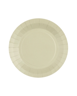 Platos redondo grande Arena 22.5cm fibra natural 290gr/m2 ***OFERTA DTO NO ACUMULABLE