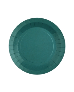 Platos redondo grande Azul Pato 22.5cm fibra natural 290gr/m2 ***OFERTA DTO NO ACUMULABLE