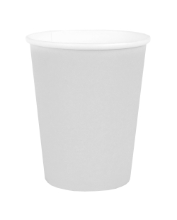 Vasos Blanco 7.8x9cm 25cl Carton ***OFERTA DTO NO ACUMULABLE