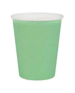 Vasos Verde Menta 7.8x9cm 25cl Carton ***OFERTA DTO NO ACUMULABLE