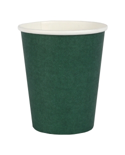 Vasos Verde Oscuro 7.8x9cm 25cl Carton ***OFERTA DTO NO ACUMULABLE