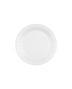 Platos redondo peque&ntilde;o Blanco 17.5cm fibra natural 290gr/m2 ***OFERTA DTO NO ACUMULABLE