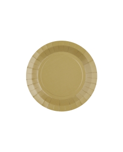 Platos redondo peque&ntilde;o Natural 17.5cm fibra natural 290gr/m2 ***OFERTA DTO NO ACUMULABLE