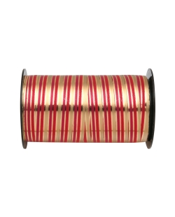 Cinta Rizo Elegante Rojo 10mm x 25m polipropileno ***OFERTA DTO NO ACUMULABLE