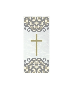 Bolsas Celofan Comunion Cruz Oro 12,5 X 27,5cm