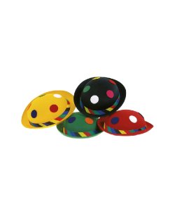 Sombrero Hongo Payaso De Tela Surtido 