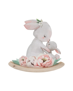 Centro Mesa Conejito 11.5 X 2.5 X 13cm Madera ***OFERTA DTO NO ACUMULABLE