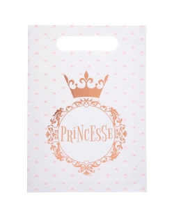 Bolsas Princesa Rosa 16.5 X 23cm Papel ***OFERTA DTO NO ACUMULABLE