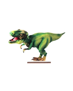 Centro Mesa Dinosaurio 24X15cm Madera ***OFERTA DTO NO ACUMULABLE