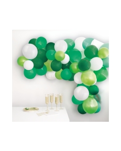 Kit Arco Globos Verdes