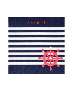 Servilletas Marinero 33 X 33cm Papel 3 Capas ***OFERTA DTO NO ACUMULABLE