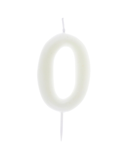 Vela Fluorescente Numero 0 4X9cm Parafina Y Plastico ***OFERTA DTO NO ACUMULABLE