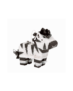Piñata Mini Deco. Cebra 20X17cm