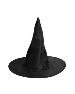 Gorro Bruja Negro 38X35cm Poliester ***OFERTA DTO NO ACUMULABLE