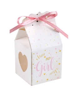 Caja Girl 4 X 4 X 4cm Carton Y Saten ***OFERTA DTO NO ACUMULABLE