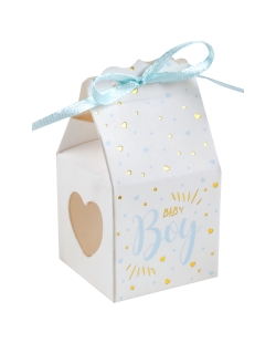 Caja Boy 4 X 4 X 4cm Carton Y Saten ***OFERTA DTO NO ACUMULABLE