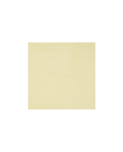 Servilletas cristal coctel Marfil 21x20cm Papel 3c 18gr/m2 ***OFERTA DTO NO ACUMULABLE