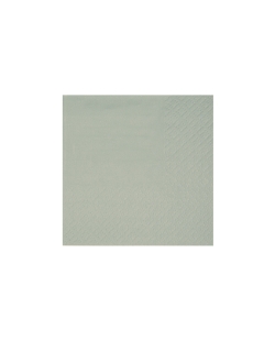 Servilletas cristal coctel Gris Antracita 21x20cm Papel 3c 18gr/m2 ***OFERTA DTO NO ACUMULABLE