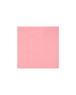 Servilletas cristal coctel Rosa 21x20cm Papel 3c 18gr/m2 ***OFERTA DTO NO ACUMULABLE
