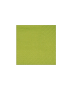 Servilletas cristal coctel Kiwi 21x20cm Papel 3c 18gr/m2 ***OFERTA DTO NO ACUMULABLE