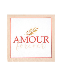 Servilletas Amor Eterno 33X33cm Papel 3 capas ***OFERTA DTO NO ACUMULABLE