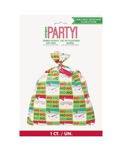Bolsa Celofan Regalo Jumbo Santa