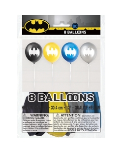 Globos Latex 30cm Batman