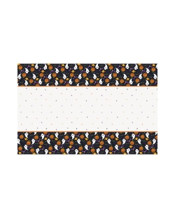 Mantel Plastico Gato Y Calabaza 137X213cm