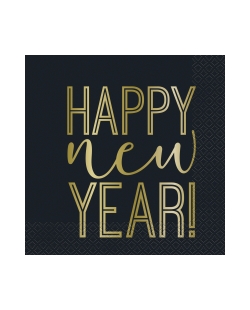 Servilletas 33X33cm H. New Year Vibrante