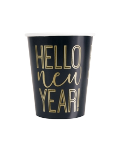 Vasos 266ml New Year Carton