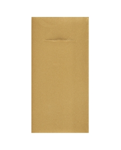 Servilletas Eternity bolsillo Oro 40x40cm Airlaid 65 gr/m2 ***OFERTA DTO NO ACUMULABLE