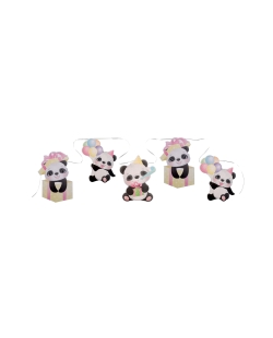 Guirnalda Panda 15X20cm 500cm Carton ***OFERTA DTO NO ACUMULABLE