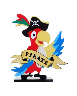 Centro Mesa Pirata 15X4X20cm Madera ***OFERTA DTO NO ACUMULABLE