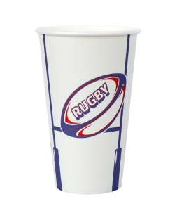 Vasos Rugby 9.5 X 13.5cm 50cl Carton ***OFERTA DTO NO ACUMULABLE