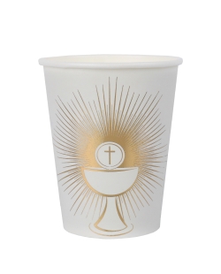 Vasos Ceremonia Oro 7.8 X 9.7cm 27cl Carton ***OFERTA DTO NO ACUMULABLE