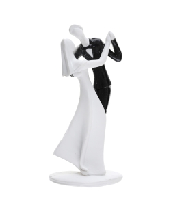 Figurita Novios Bailando 6.5 X 14cm Poliesterrresina ***OFERTA DTO NO ACUMULABLE