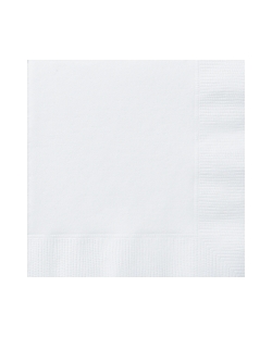Servilletas 33 x 33cm Blanco ***OFERTA DTO NO ACUMULABLE