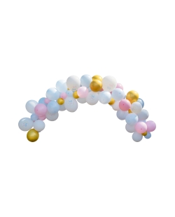 Kit Arco Girl Or Boy 50 Globos 12.5/25/30cm Latex Y PVC ***OFERTA DTO NO ACUMULABLE