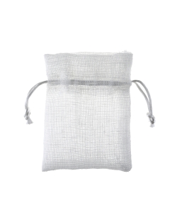 Bolsas Tela Blanco 8 X 10cm Algodon ***OFERTA DTO NO ACUMULABLE