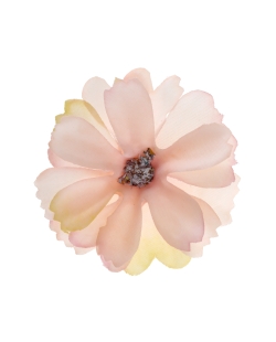 Deco Mesa Confeti Flor Rosa 4.5 X 4.5cm Tela ***OFERTA DTO NO ACUMULABLE