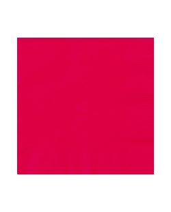 Servilletas 25 x 25cm Rojo ***OFERTA DTO NO ACUMULABLE