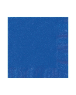 Servilletas 25 x 25cm Azul Real ***OFERTA DTO NO ACUMULABLE
