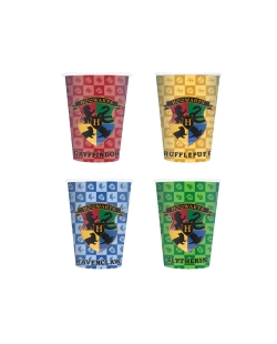 Vasos 266Ml Harry Potter: Casas Carton