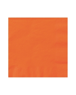 Servilletas 25 x 25cm Naranja ***OFERTA DTO NO ACUMULABLE