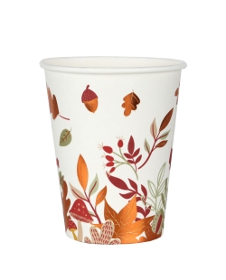 Vasos Otoño 7.8X9.7cm 27cl Carton ***OFERTA DTO NO ACUMULABLE