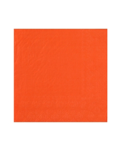 Servilletas cristal Naranja 33x33cm Papel 2c 18gr/m2 ***OFERTA DTO NO ACUMULABLE