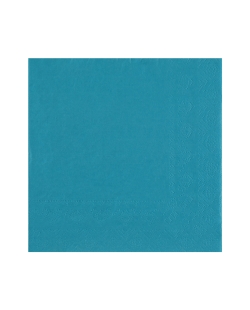 Servilletas cristal Azul Agua 33x33cm Papel 2c 18gr/m2 ***OFERTA DTO NO ACUMULABLE